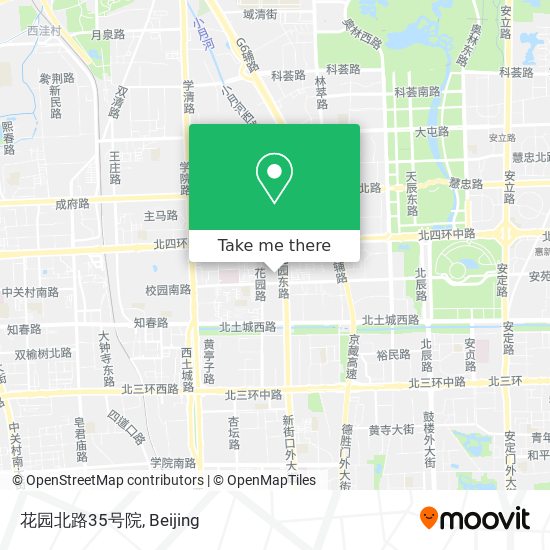 花园北路35号院 map