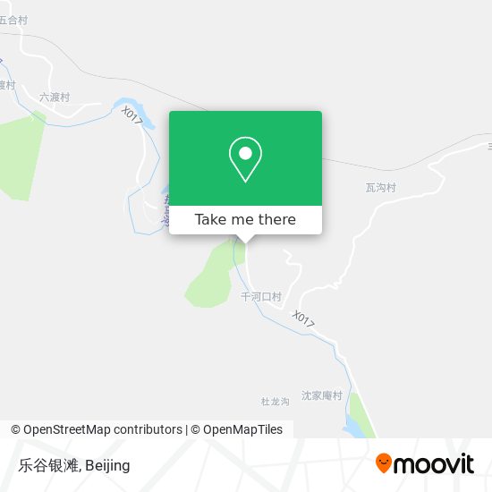 乐谷银滩 map