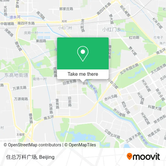 住总万科广场 map
