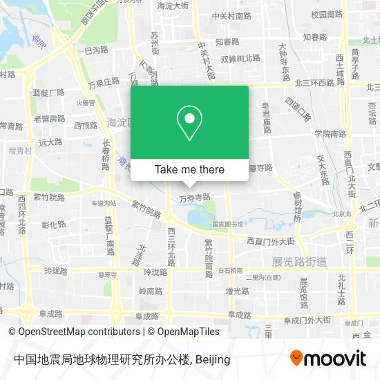 中国地震局地球物理研究所办公楼 map