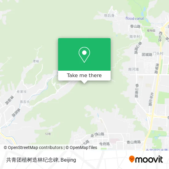 共青团植树造林纪念碑 map