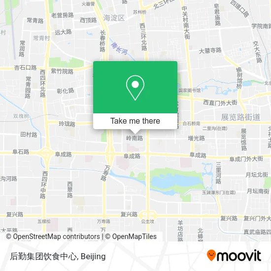 后勤集团饮食中心 map