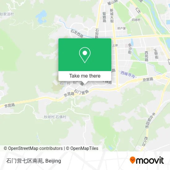 石门营七区南苑 map
