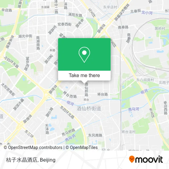 桔子水晶酒店 map