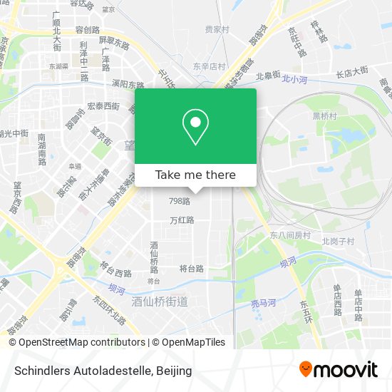 Schindlers Autoladestelle map