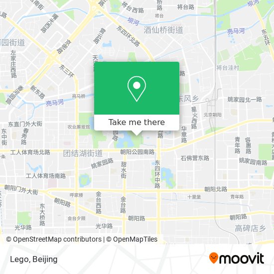 Lego map