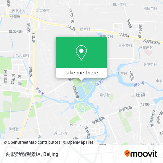 两爬动物观景区 map
