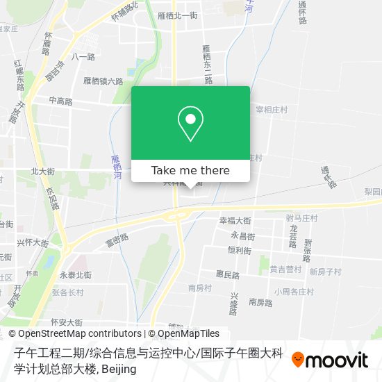 子午工程二期 / 综合信息与运控中心 / 国际子午圈大科学计划总部大楼 map