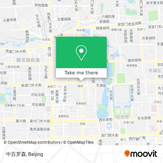 中百罗森 map