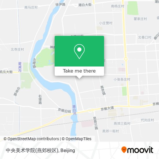 中央美术学院(燕郊校区) map