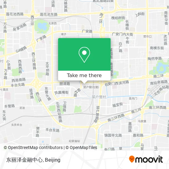 东丽泽金融中心 map