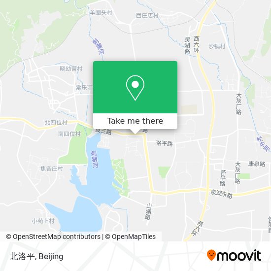 北洛平 map