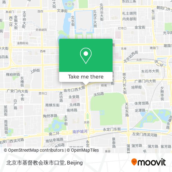 北京市基督教会珠市口堂 map