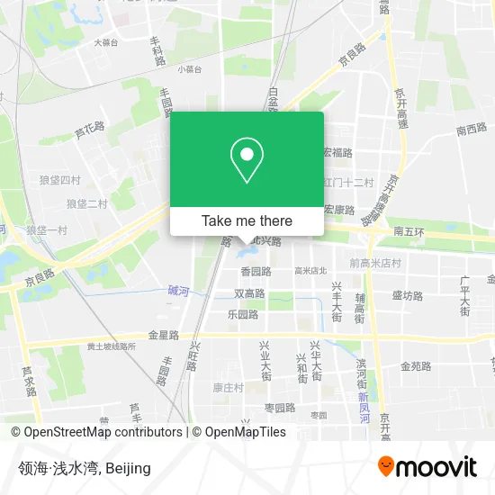 领海·浅水湾 map
