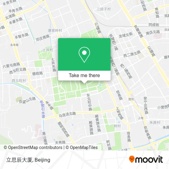 立思辰大厦 map