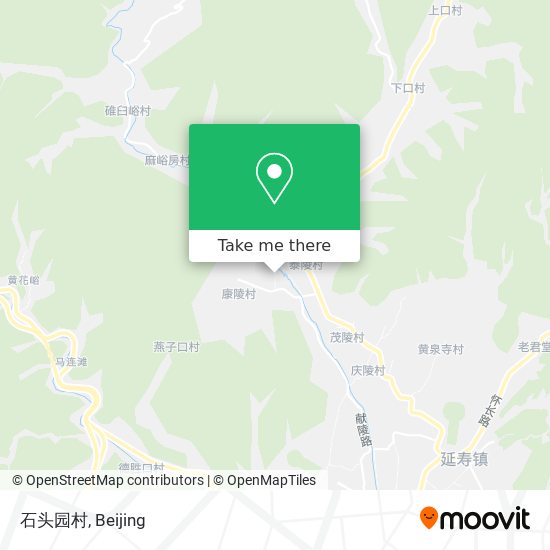 石头园村 map