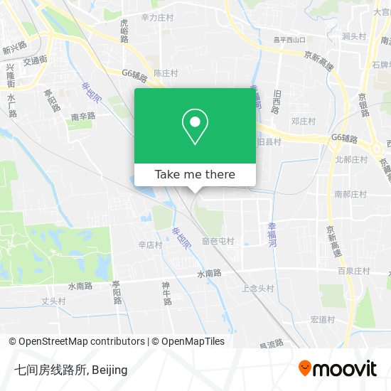 七间房线路所 map