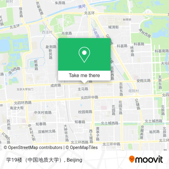学19楼（中国地质大学） map