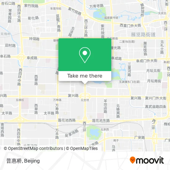 普惠桥 map