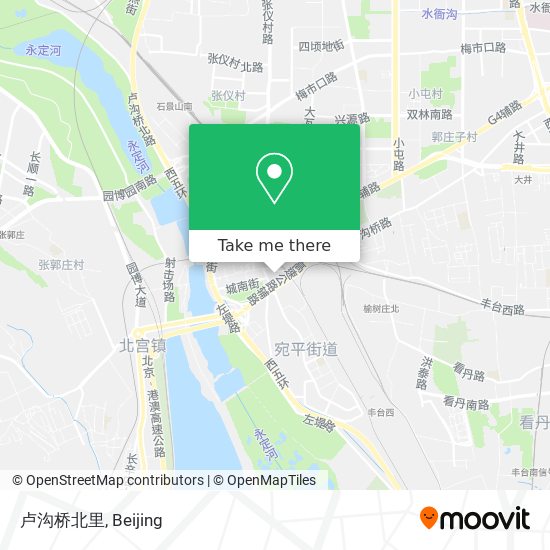 卢沟桥北里 map