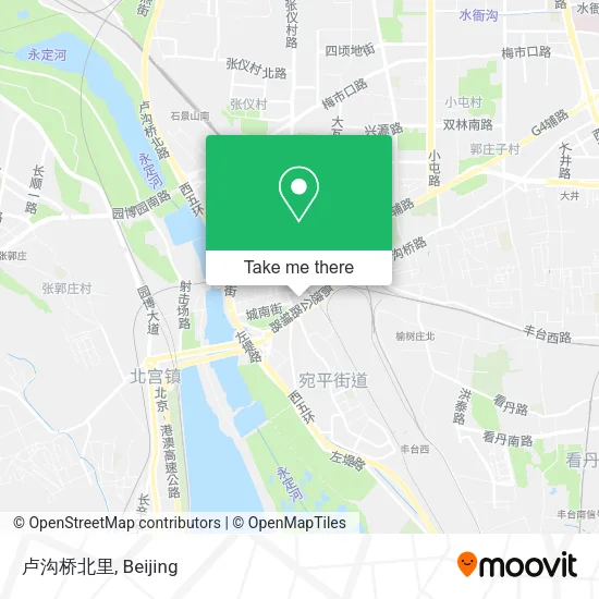 卢沟桥北里 map