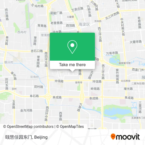 颐慧佳园东门 map