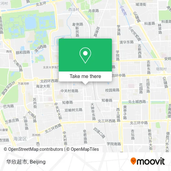 华欣超市 map