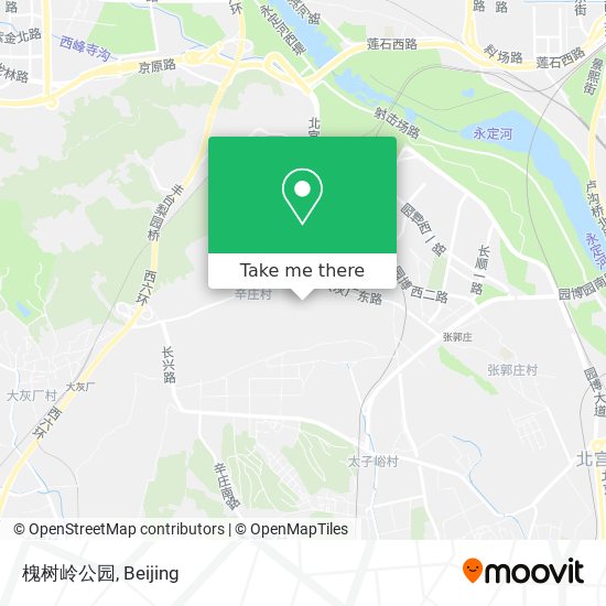 槐树岭公园 map