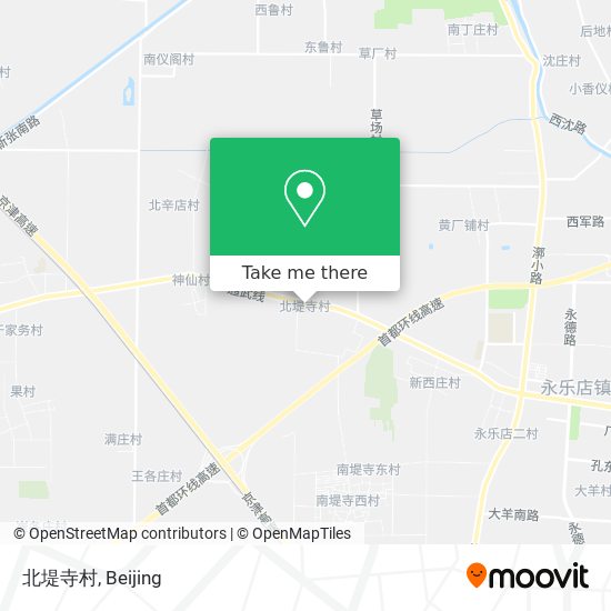 北堤寺村 map