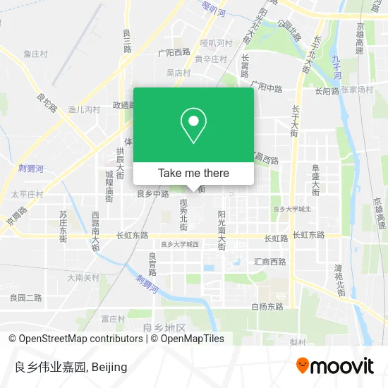 良乡伟业嘉园 map