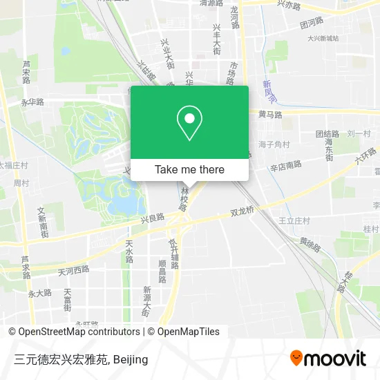 三元德宏兴宏雅苑 map