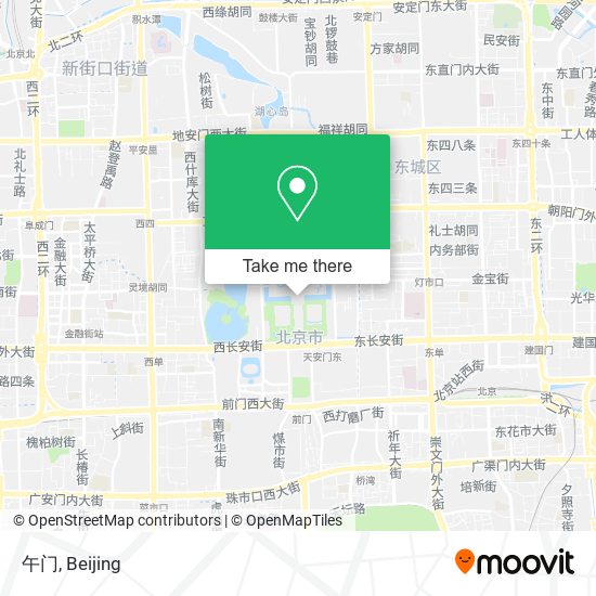 午门 map