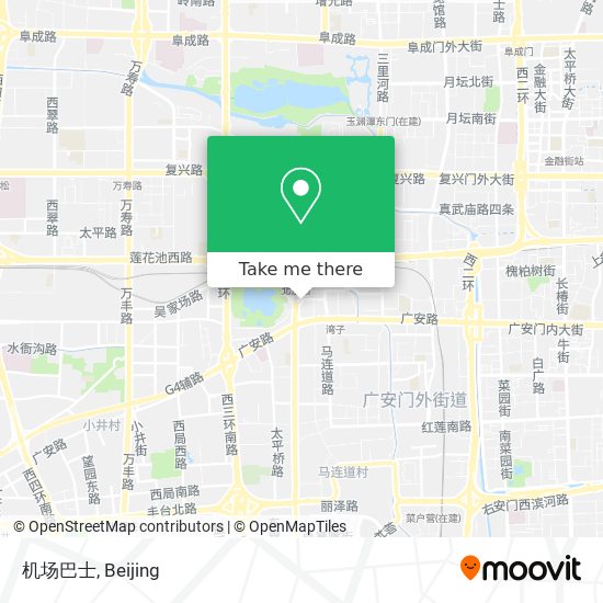 机场巴士 map