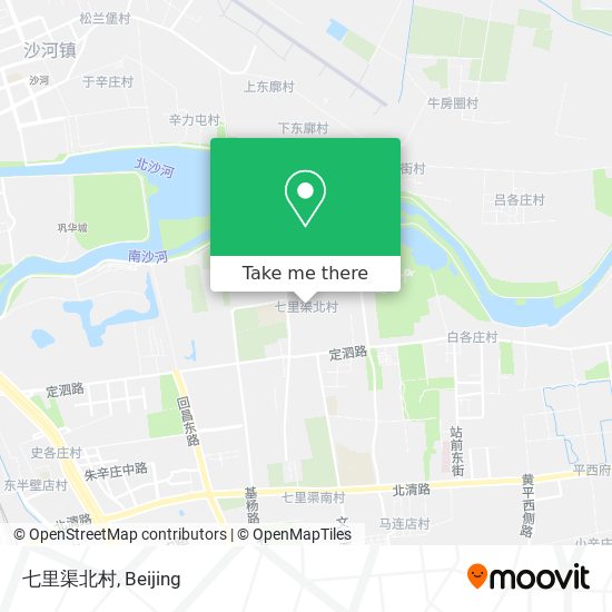 七里渠北村 map