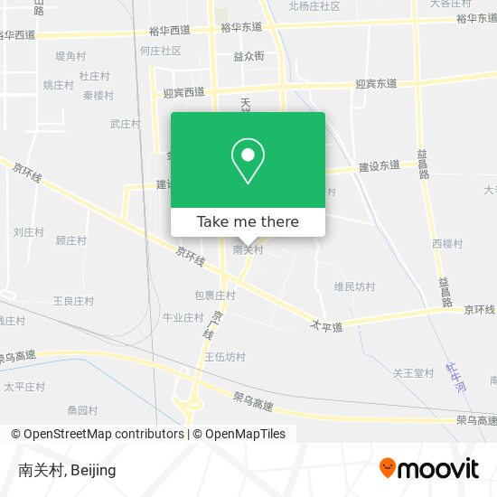 南关村 map