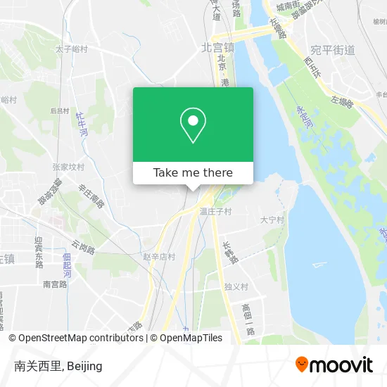 南关西里 map