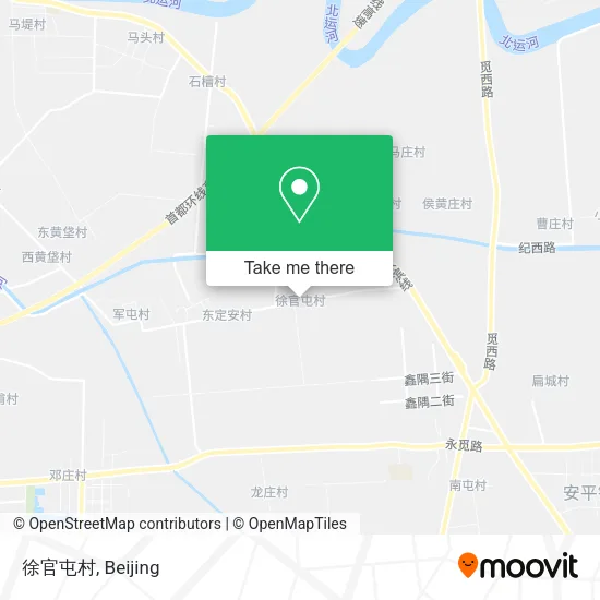 徐官屯村 map