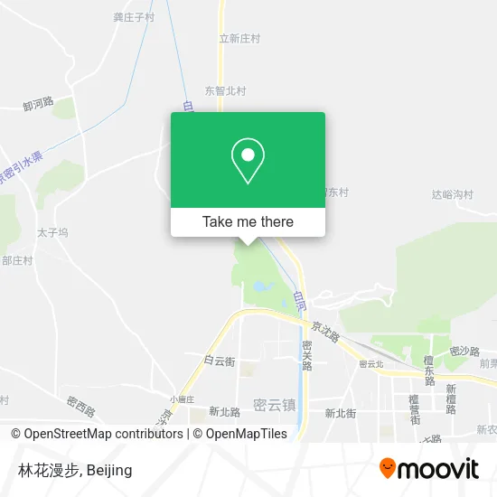林花漫步 map