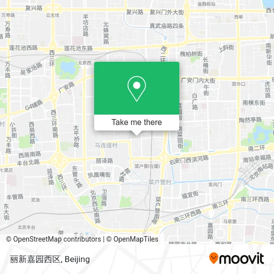 丽新嘉园西区 map