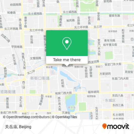 关岳庙 map