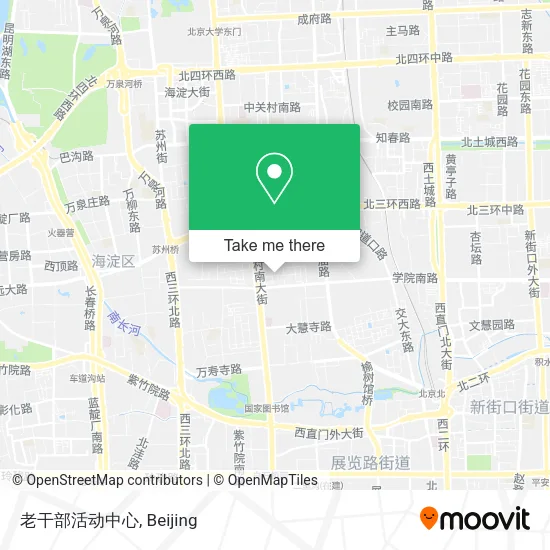 老干部活动中心 map