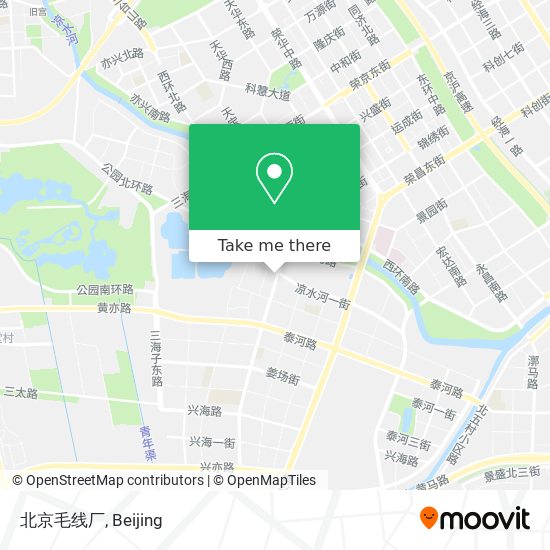 北京毛线厂 map