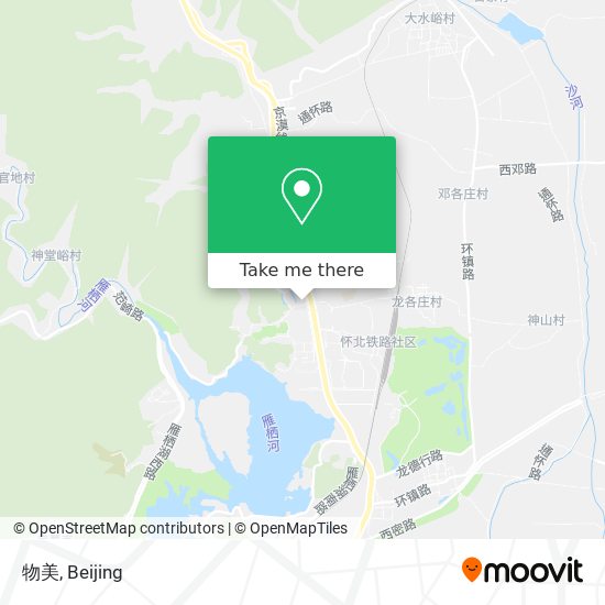 物美 map