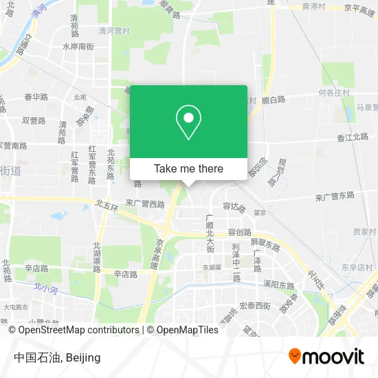 中国石油 map