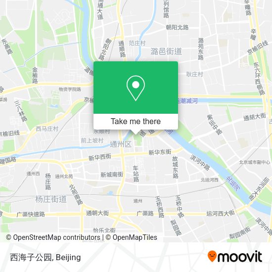 西海子公园 map