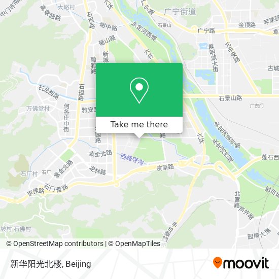 新华阳光北楼 map