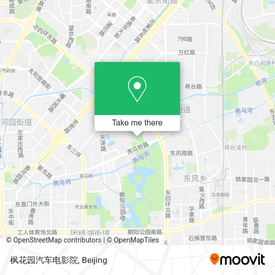 枫花园汽车电影院 map