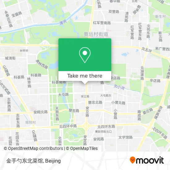 金手勺东北菜馆 map