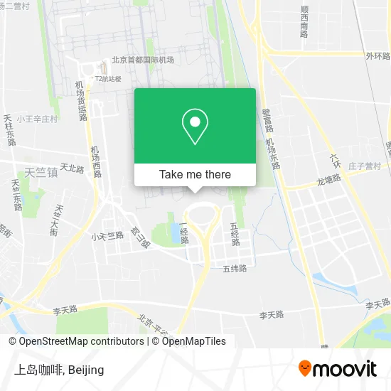 上岛咖啡 map