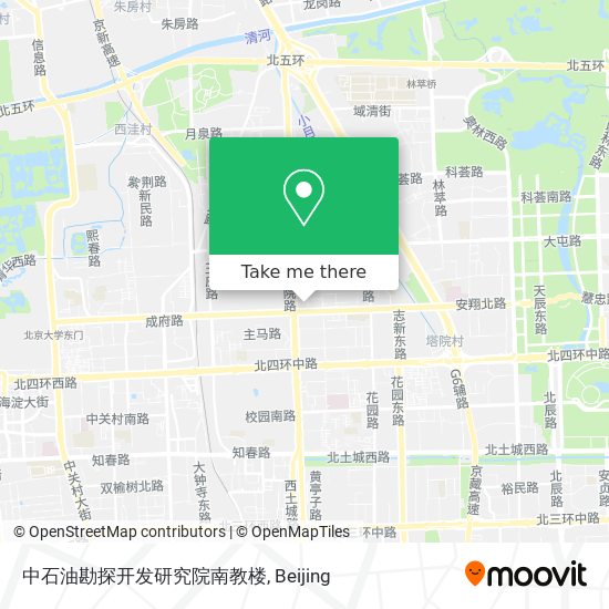 中石油勘探开发研究院南教楼 map